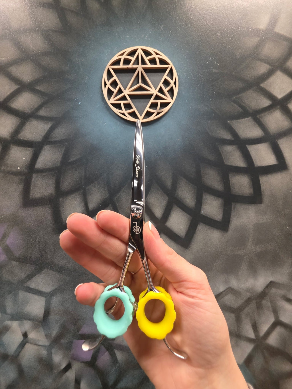Reiki Shears - 6.5 Silver Unicorn Precisioner - Reiki Shears