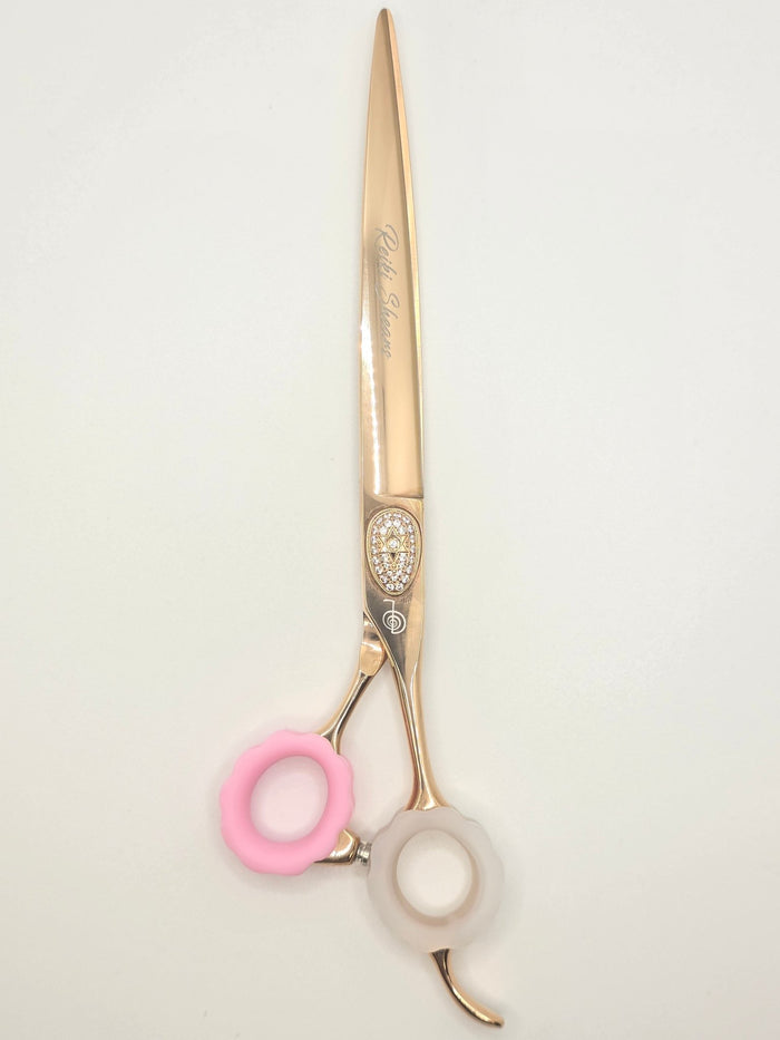Reiki Shears - 7.5 Royal Straight Dog Grooming Shears