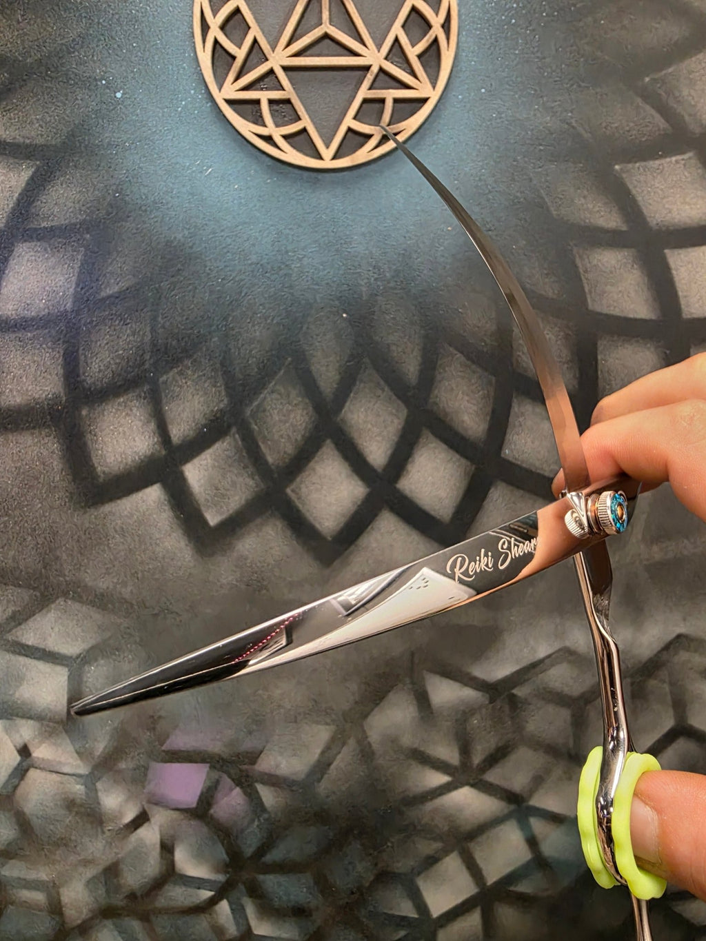 Reiki Shears - 8 "Super Curved Grooming Shears - Reiki Shears