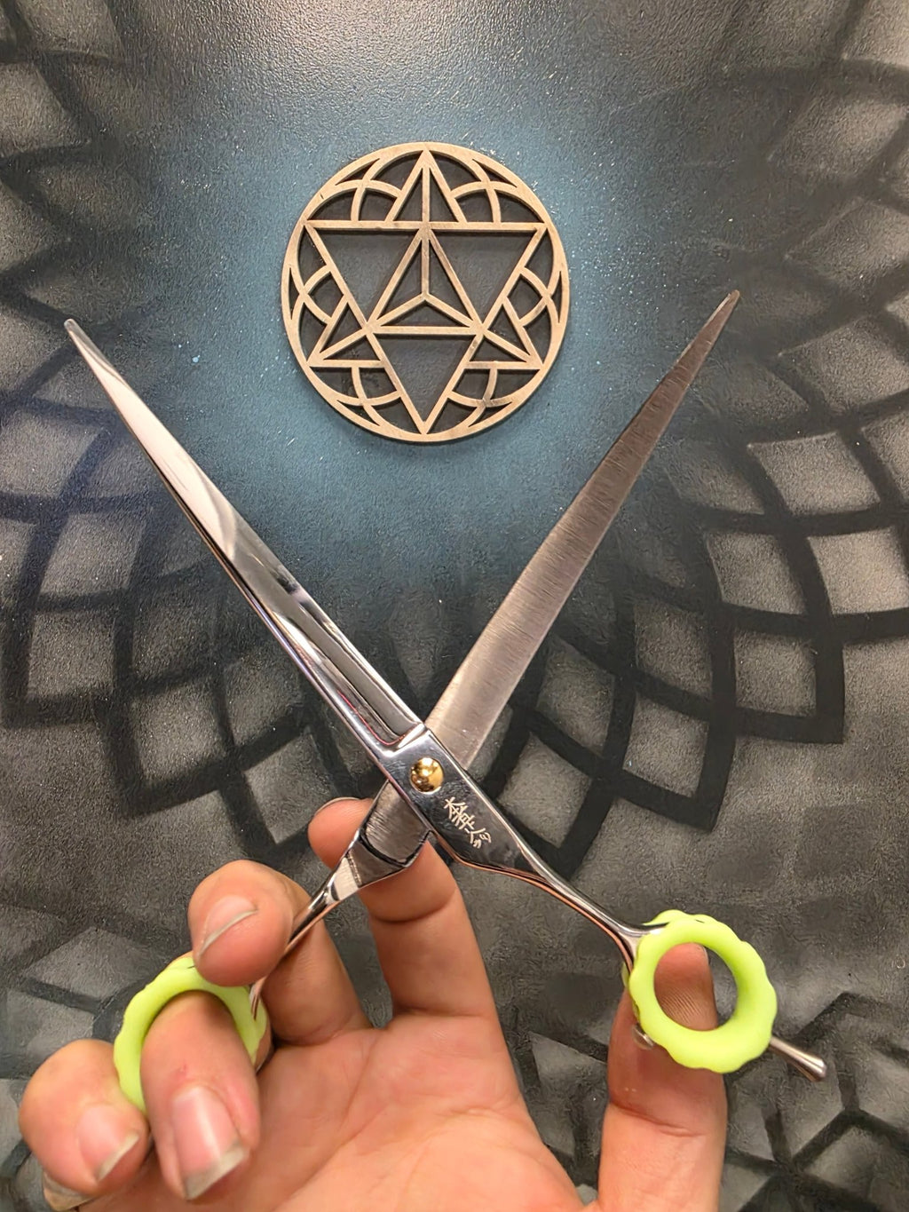 Reiki Shears - 8 "Super Curved Grooming Shears - Reiki Shears