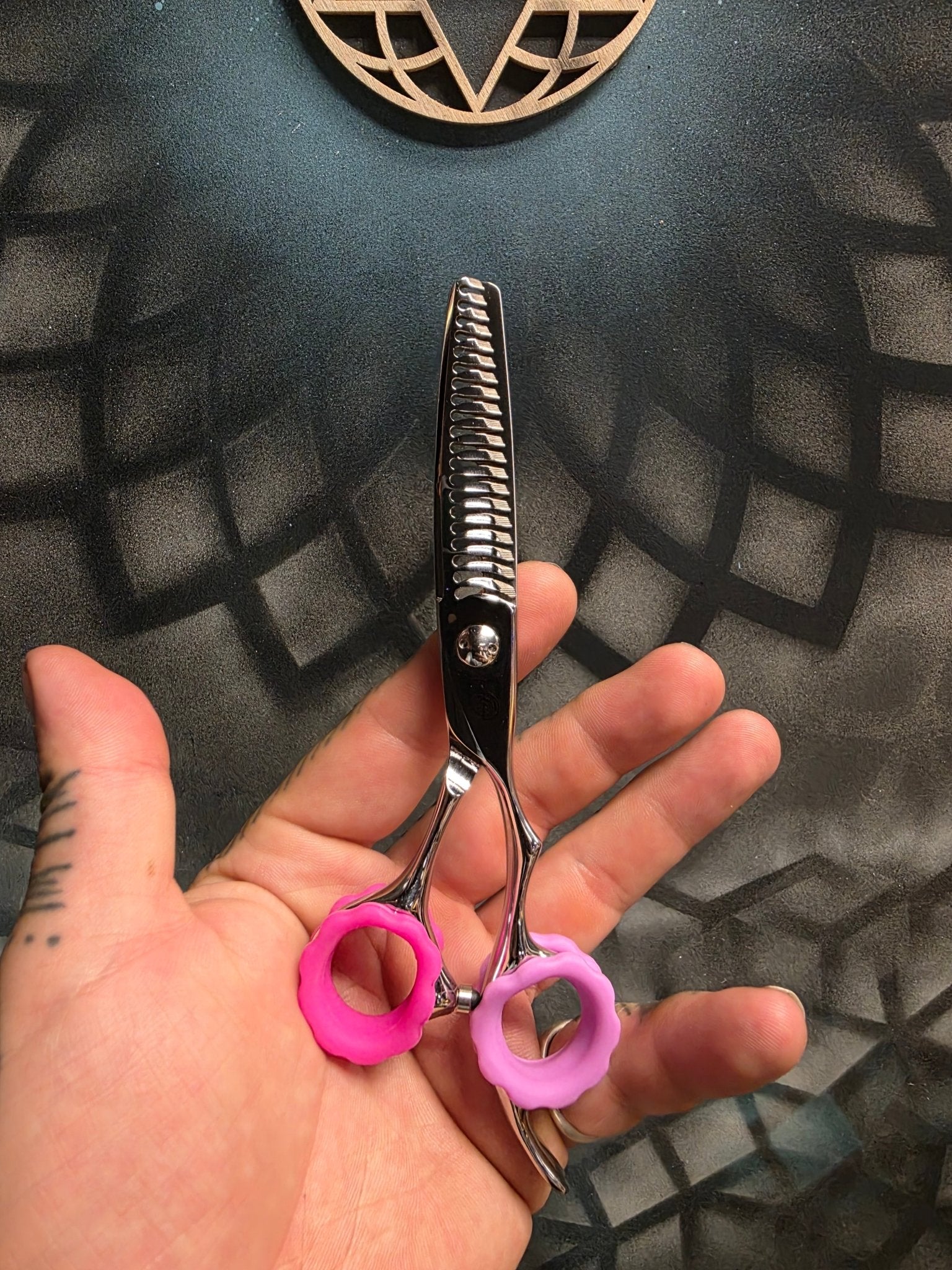 Reiki Shears - Axis Serrated Dual Tooth Blender - Reiki Shears