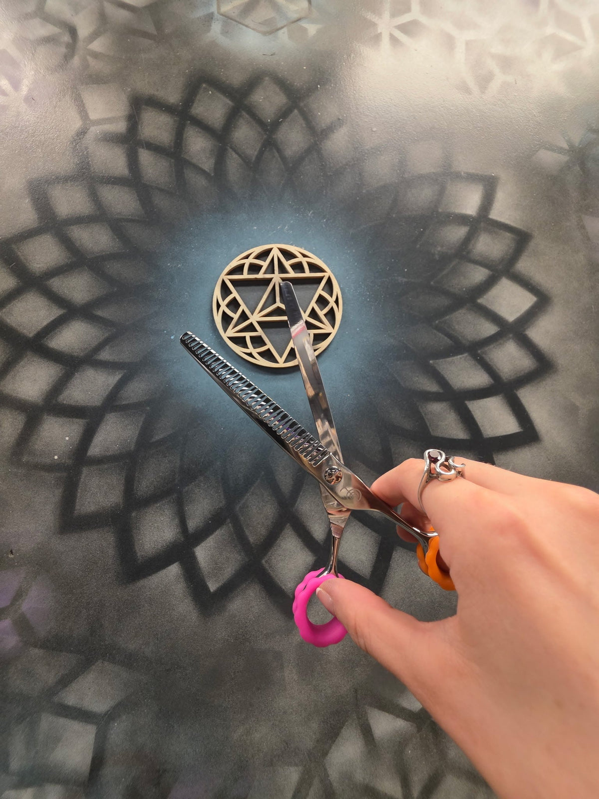 Reiki Shears - Axis Straight 7" Chunker - Reiki Shears