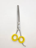 Elemental detail thinning shears for dog grooming faces and feet