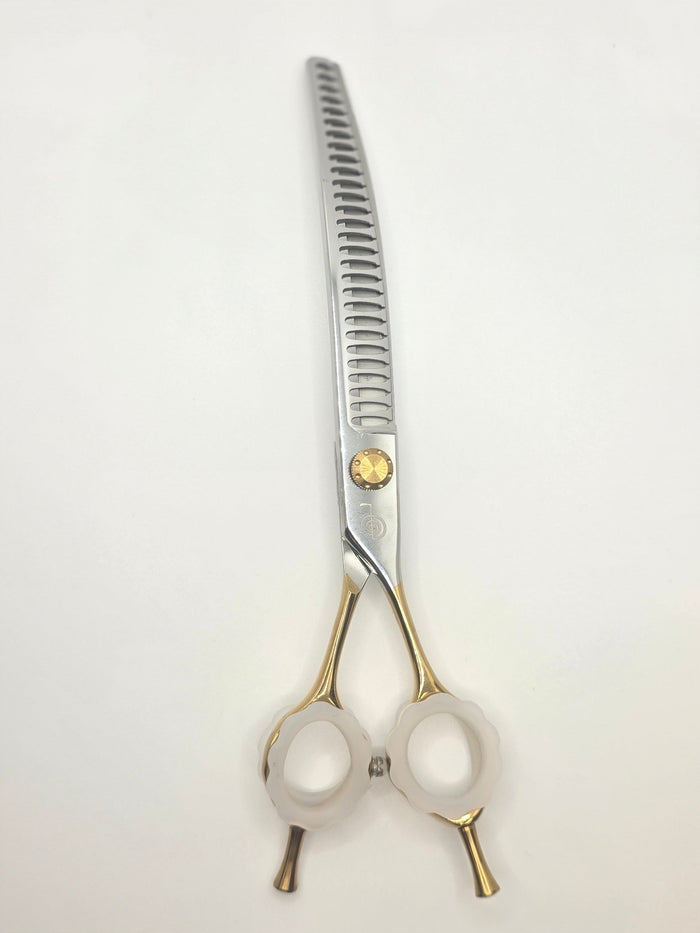 Reiki Shears - Golden Touch Midas Curved Chunker