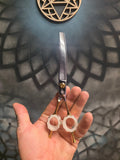 Reiki Shears Golden Touch Midas Curved Thinner - Reiki Shears