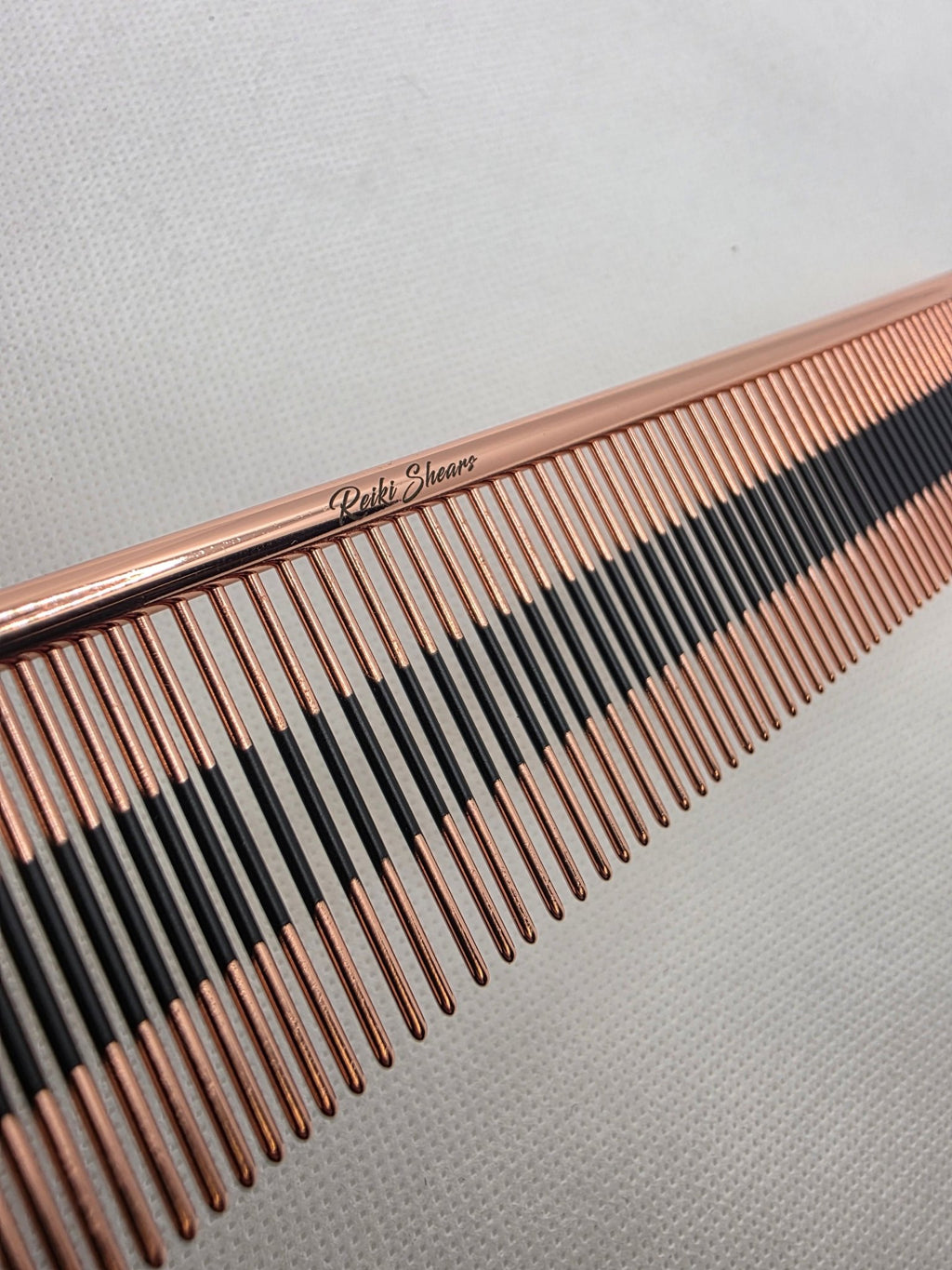 Reiki Shears - Large Copper Black Line Comb - Reiki Shears