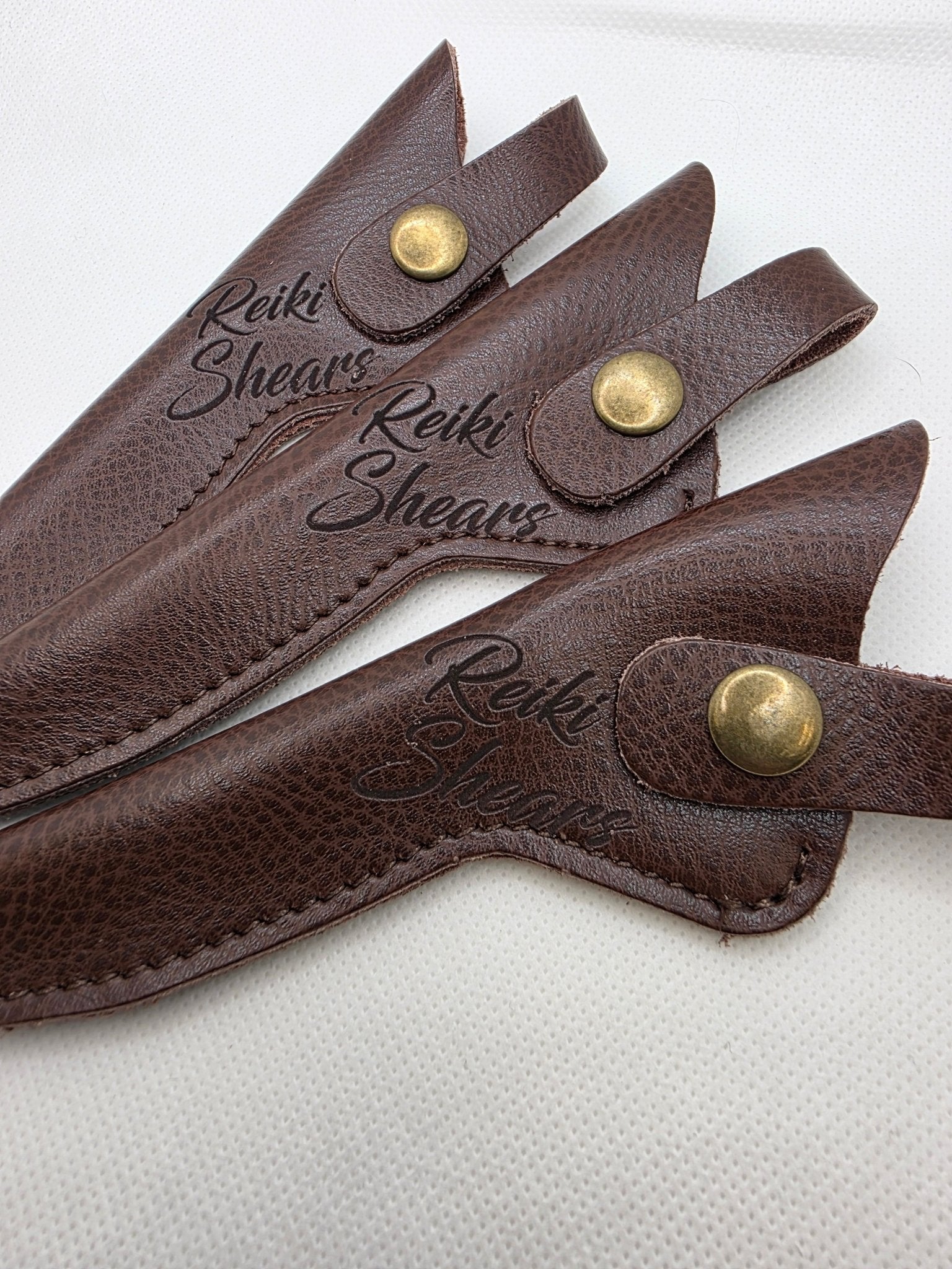 Reiki Shears Leather Pocket Shear Pouch - Reiki Shears