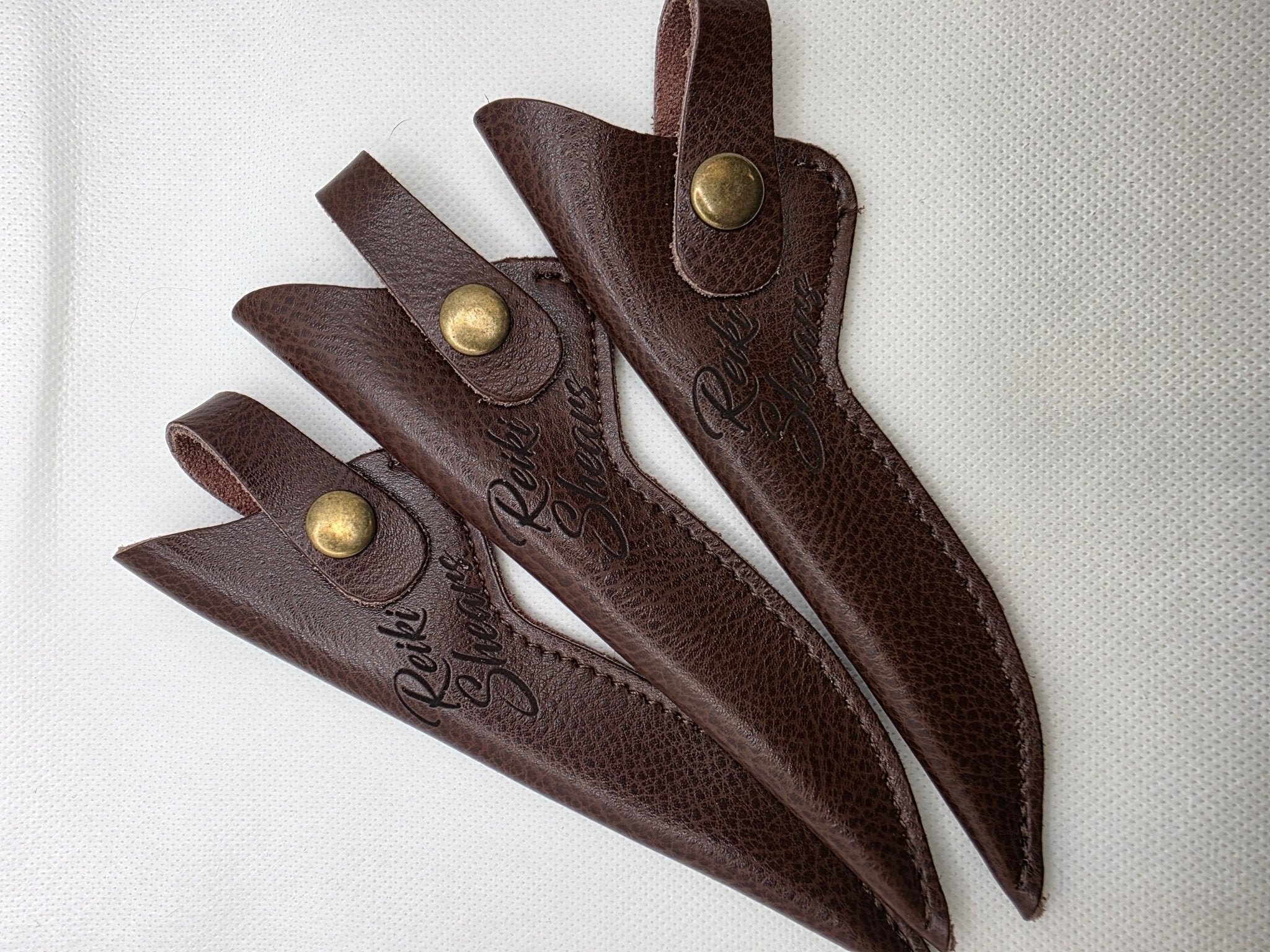 Reiki Shears Leather Pocket Shear Pouch - Reiki Shears