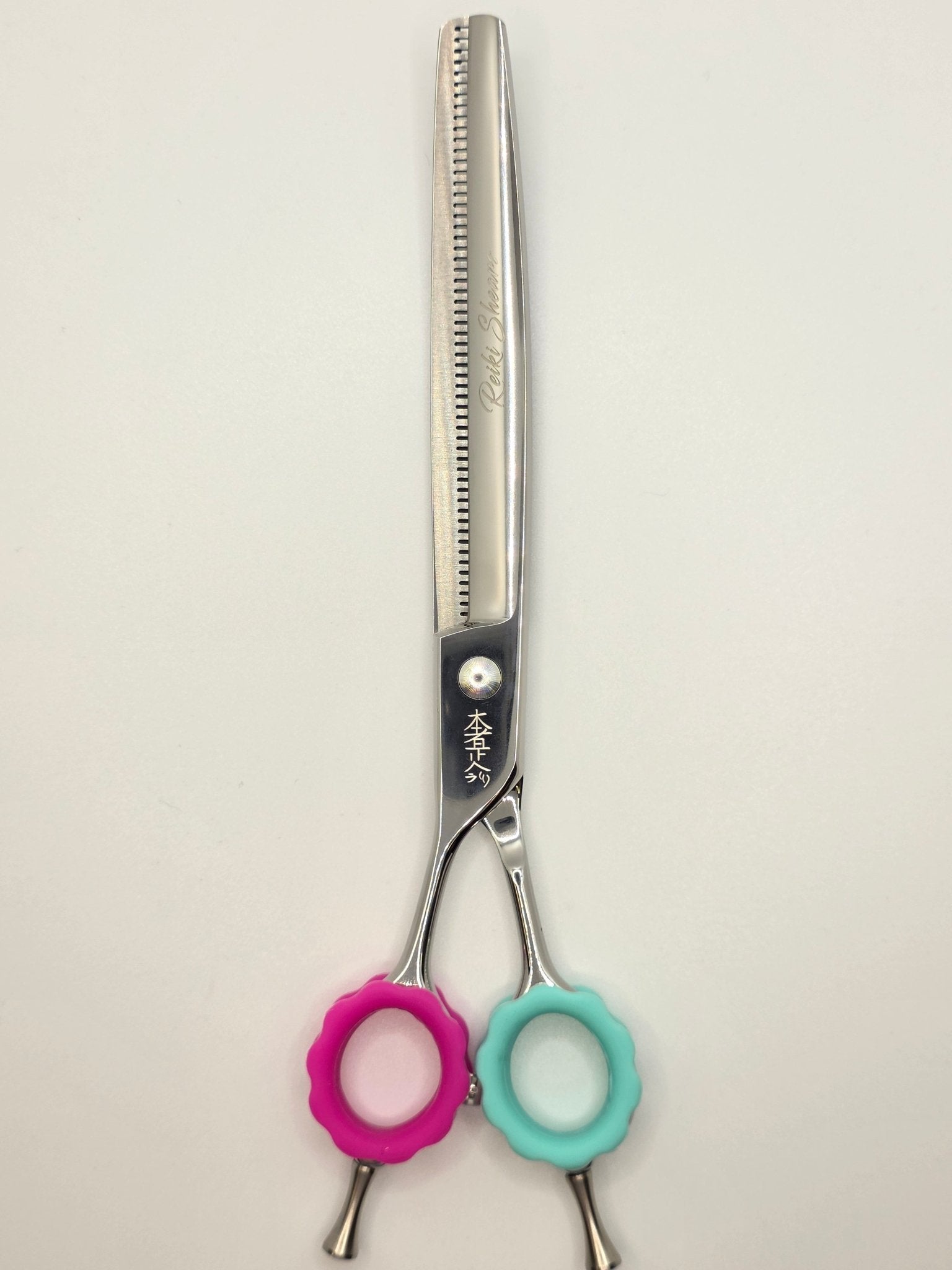 Left-Handed Curved Thinner - Southpaw Curved Thinner - Cat The Dog Groomer Signature Collection - Reiki Shears