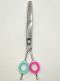 Left-Handed Curved Thinner - Southpaw Curved Thinner - Cat The Dog Groomer Signature Collection - Reiki Shears