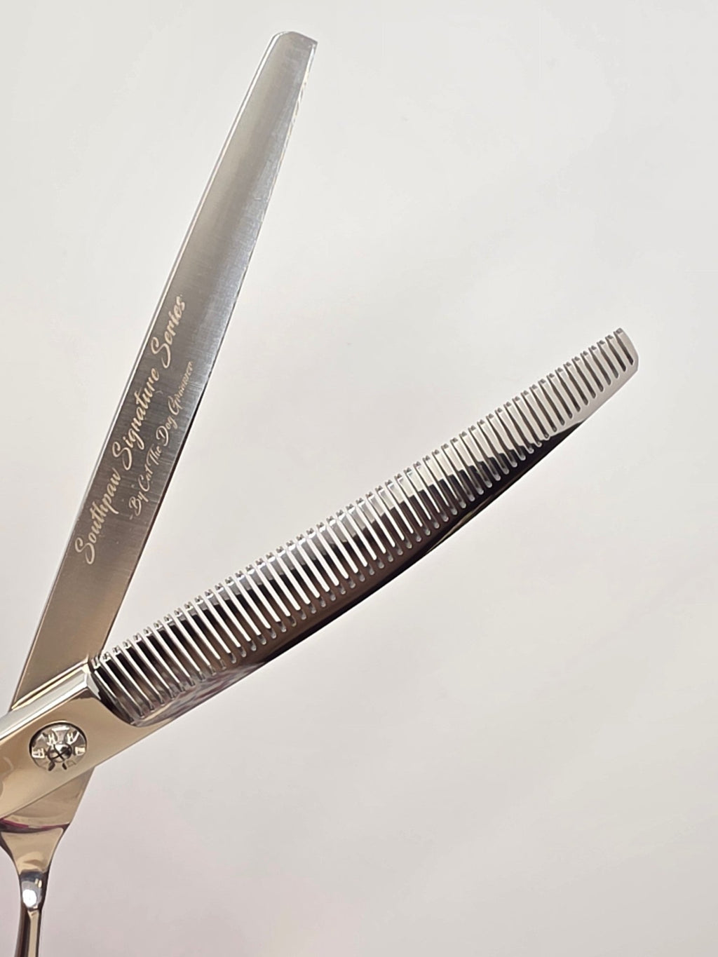 Left-Handed Curved Thinner - Southpaw Curved Thinner - Cat The Dog Groomer Signature Collection - Reiki Shears