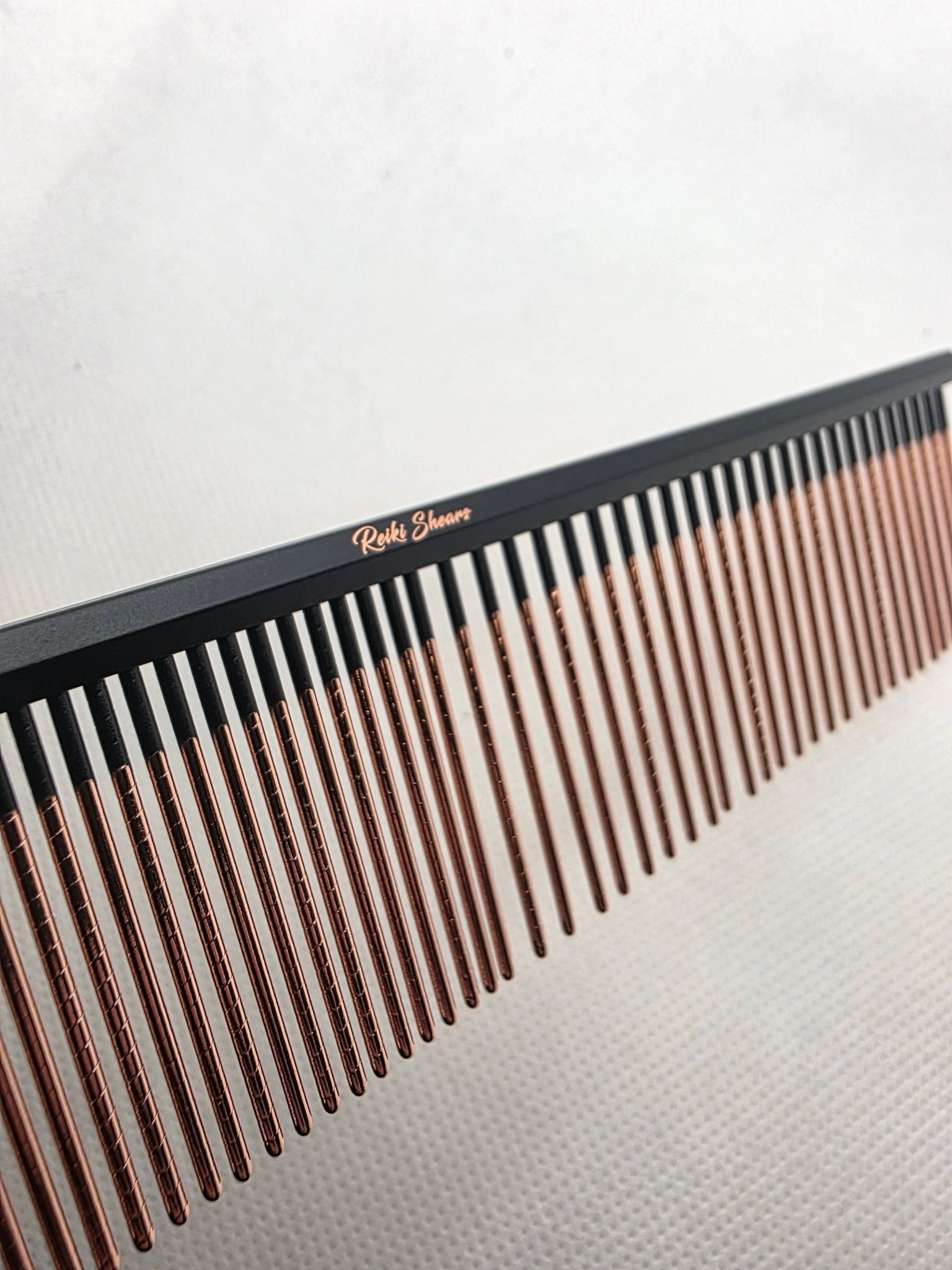 Reiki Shears - Spiral Ground Copper Comb - Reiki Shears