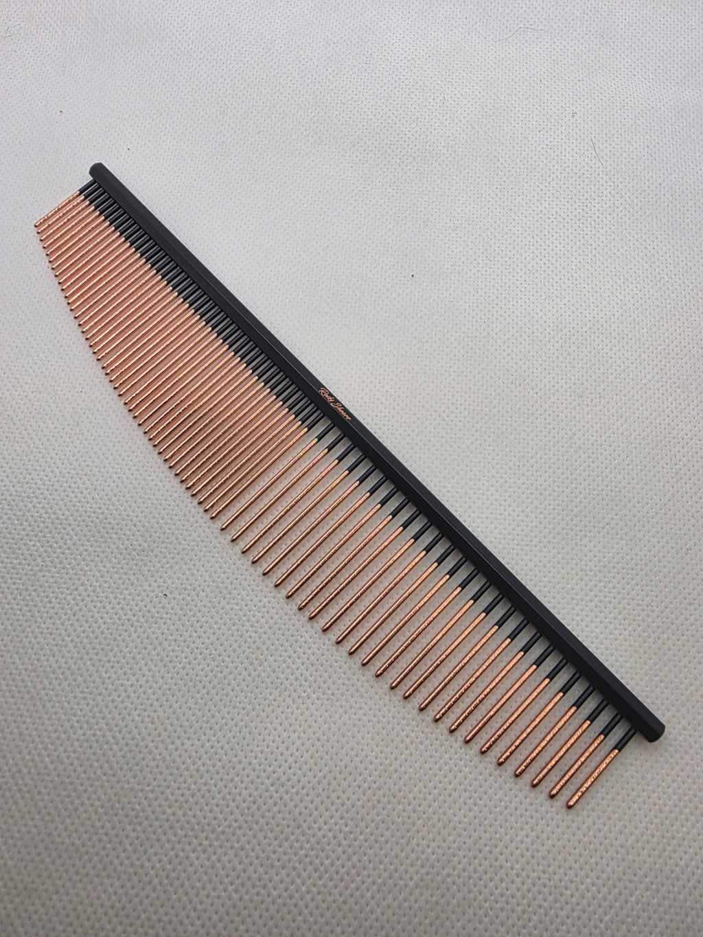 Reiki Shears - Spiral Ground Copper Half Moon Comb - Reiki Shears